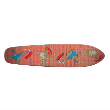 CartoonSkateboard Skateboarddeck