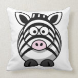 Cartoonzebra-Kissen