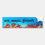 Casa Bonita Autoaufkleber, Kunst-Musik-Freunde