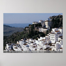 Casarea, Màlaga-Provinz, Spanien Europa Plakatdruck