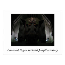 Casavant Organ Postkarte