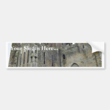 Cashel ruiniert Schloss-runde Türme Autosticker