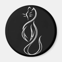 CAT-SILHOUETTE MAGNETE