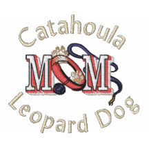 Catahoula Leopard-Hundemamma Besticktes Shirt