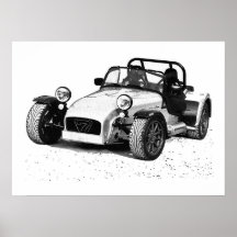 Caterham-Autoplakat