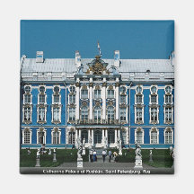 Catherine-Palast in Pushkin, St Petersburg, Rus Kühlschrankmagnet
