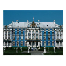 Catherine-Palast in Pushkin, St Petersburg, Rus Postkarte
