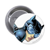 Catwoman-Starren Anstecknadelbutton