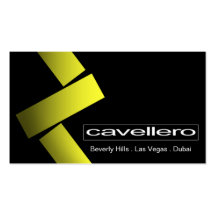 Cavellero Visitenkarteschablone