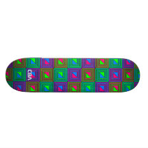 CBA - Spirale 1 (mehrfarbig) Individuelle Skateboards