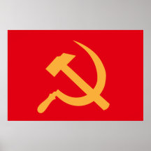 cccp UDSSR-Hammer und Sichel Posterdrucke