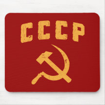 cccp Vintager Russe-UDSSRhammer und -sichel Mousepad