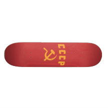 cccp Vintager Russe-UDSSRhammer und -sichel Skateboardbrett