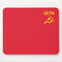 Cctv-Flagge Mauspad
