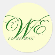 Cece und Gen Runder Sticker