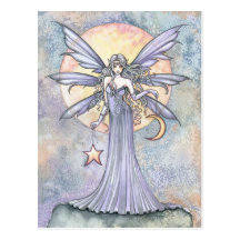 Celestianna feenhafte Fantasie-Postkarte