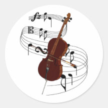 Cello Aufkleber