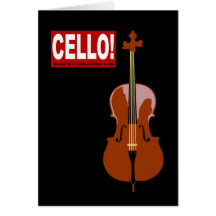 Cello! Grußkarten