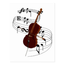 Cello Postkarten