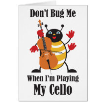 Cello-Wanze Karte