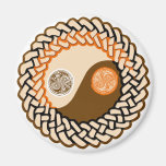 Celtic Yin Yang Kühlschrankmagnet