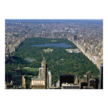 Central Park vom Süden, New York City, USA Personalisierte Ankündigungskarten