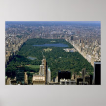 Central Park vom Süden, New York City, USA Plakatdrucke