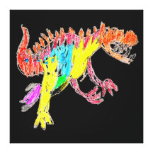 Ceratosaurus Leinwand Druck