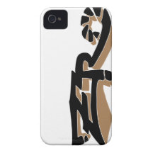 Cero-Elfenbein (TAN) iPhone Fall Case-Mate iPhone 4 Hüllen