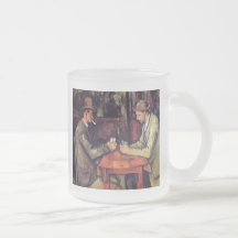 Cezanne - die Kartenspieler Kaffeetassen