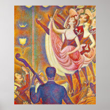 Chahut, durch Georges-Pierre Seurat Plakatdrucke