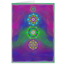 chakra Edelsteine Karte