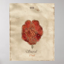 CHAKRA FEE - SAKRAL PLAKATDRUCK