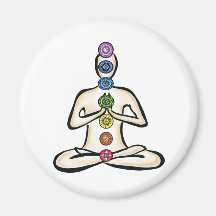Chakra trieb an kühlschrankmagnet