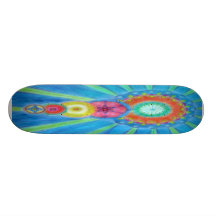 chakras skateboard deck