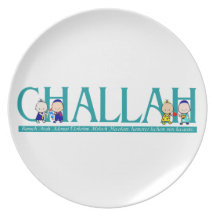 Challah und Segen-Platte Flacher Teller