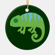 Chamäleon Weihnachtsornament