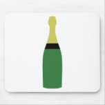 Champagnerflasche Mousepads