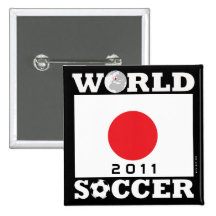 Champions-Knopf 1 des Japan-Frauen-Fußball-2011 Buttons