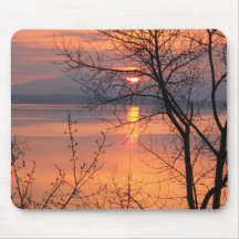 Champlain Sonnenaufgang Mauspads