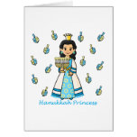 Chanukka-Prinzessin Grußkarten