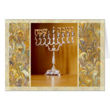Chanukka Sameach Grußkarte