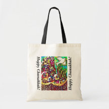 Chanukkah Geschenk-/Taschen-Tasche: Stadt von Isra