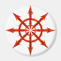 Chaos-Symbol Kühlschrankmagnete