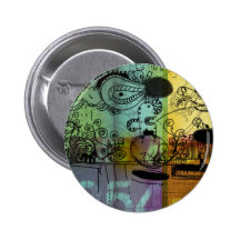 Charakter Knopf Button