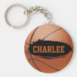 Charlee personalisierter Basketball Keychain/Schlü Schlüsselanhänger