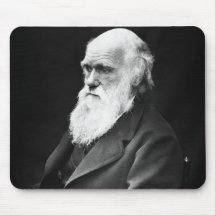 Charles Darwin-Porträt Mousepads