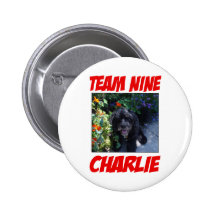 Charlie-Knopf Anstecknadel
