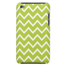 Chartreuse grüner Zickzack Kasten iPod-Touch-G4 Case-Mate iPod Touch Hülle