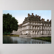 Chateau Fontainebleau Plakatdruck